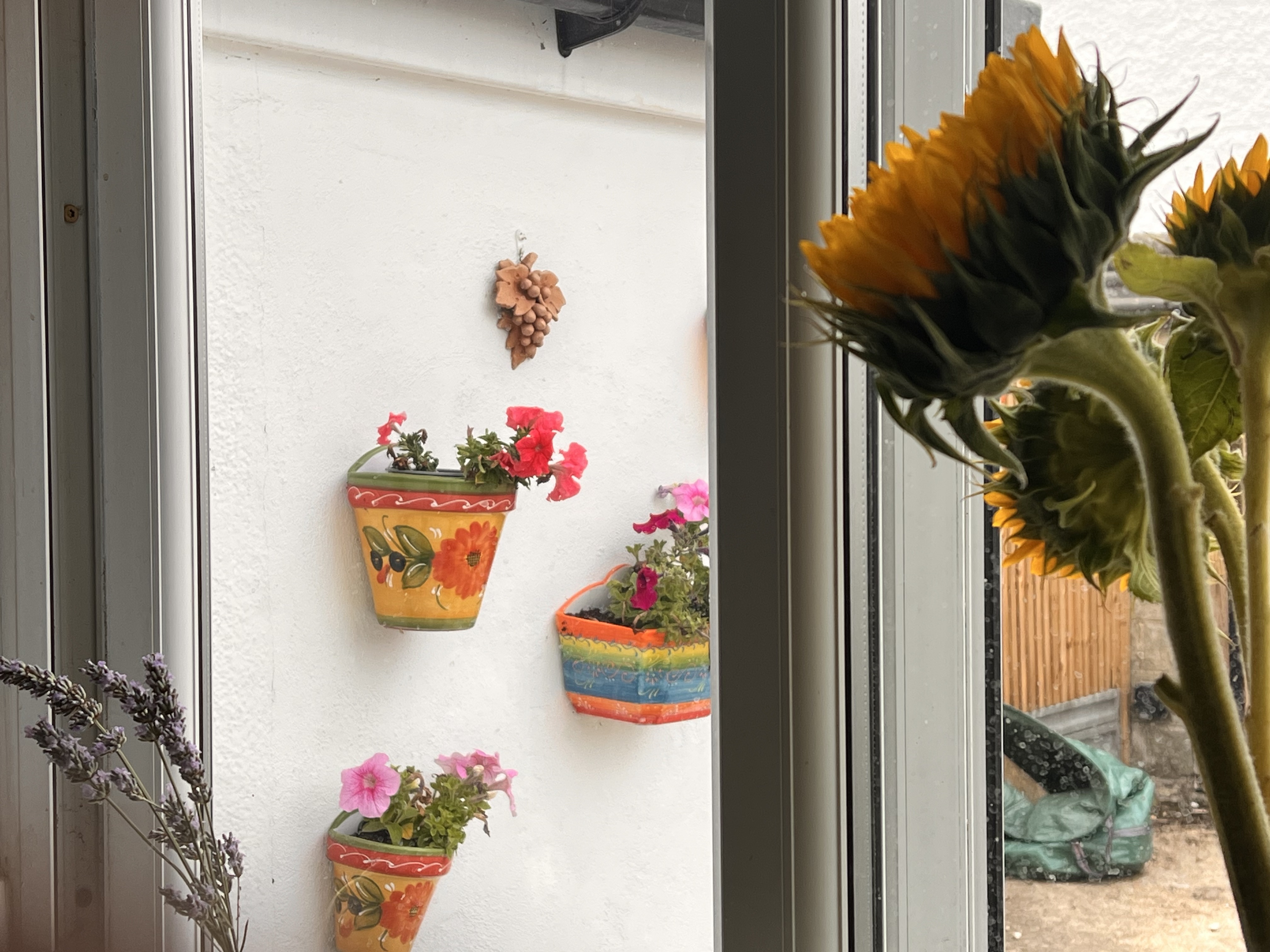 Rustic bedroom with linen bedding